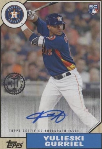 2017 Topps - Yuli Gurriel #1987A-YG