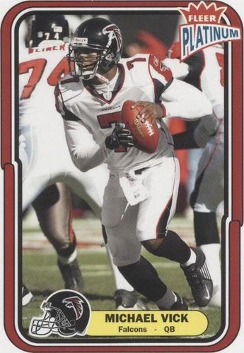 2004 Fleer Platinum Michael Vick #98