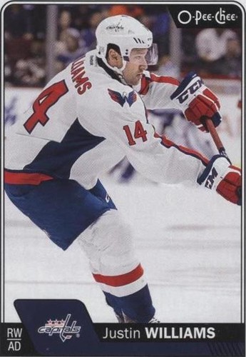 2016-17 O-Pee-Chee - Justin Williams #377