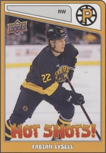 2023-24 Upper Deck AHL - Fabian Lysell #HS-9