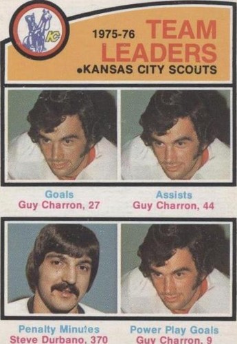 1976-77 O-Pee-Chee - Guy Charron Steve Durbano #384