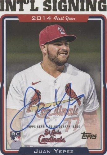 2022 Topps Archives - Juan Yepez #05DP-JY