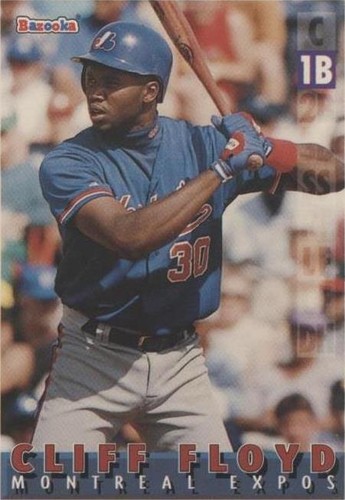 1995 Topps Bazooka - Cliff Floyd #125