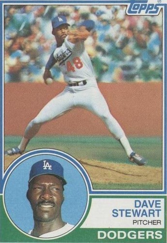 1983 Topps - Dave Stewart #532