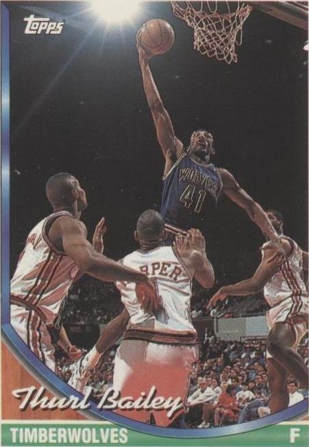 1993-94 Topps - Thurl Bailey #82