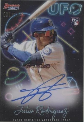 2022 Bowman's Best - Julio Rodriguez #UFOA-JRZ