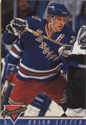 1993-94 Topps Premier - Brian Leetch #25
