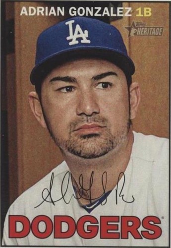2016 Topps Heritage - Adrian Gonzalez #38