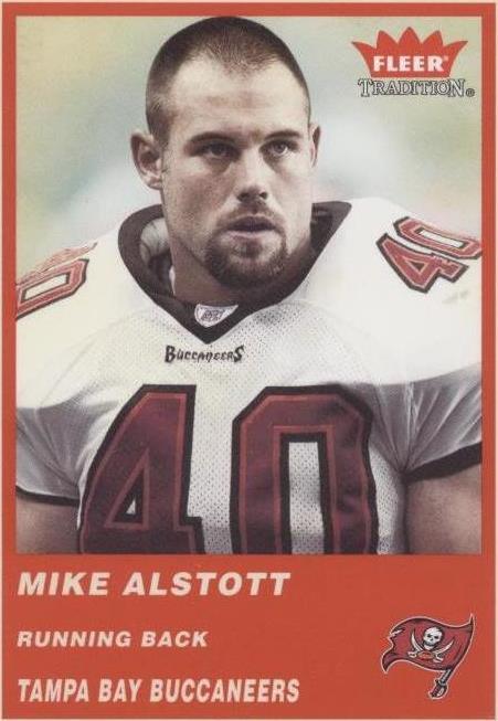 2004 Fleer Tradition Mike Alstott #144
