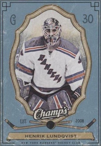 2009-10 Upper Deck Champ's - Henrik Lundqvist #69