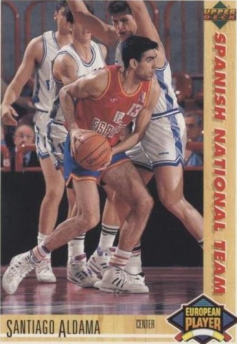 1991-92 Upper Deck International - Santiago Aldama #128