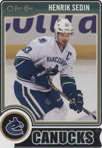 2014-15 O-Pee-Chee - Henrik Sedin #337