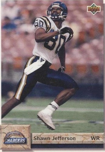 1992 Upper Deck Shawn Jefferson #381