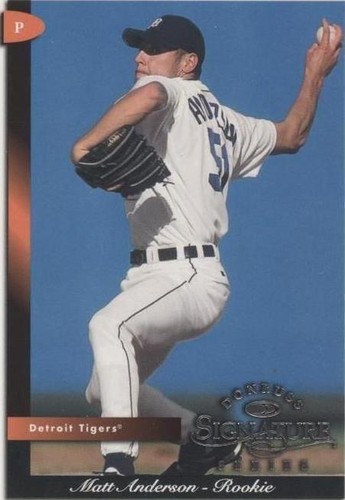 1998 Donruss Signature Series - Matt Anderson #98