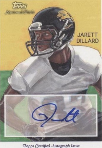 2009 Topps National Chicle Jarett Dillard #NCA-JD