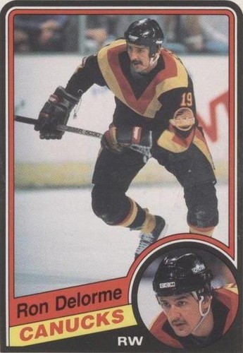 1984-85 O-Pee-Chee - Ron Delorme #316