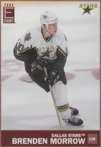 2003-04 Pacific Exhibit - Brenden Morrow #49