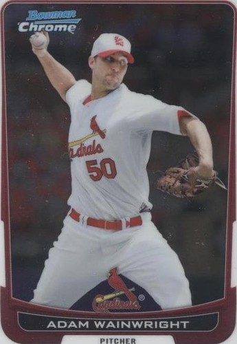 2012 Bowman Chrome - Adam Wainwright #191