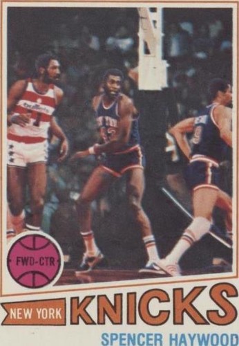 NBAカード 1975 スペンサーヘイウッド spencer haywood 1975-76 Topps Basketball Spencer Haywood - Seattle Super