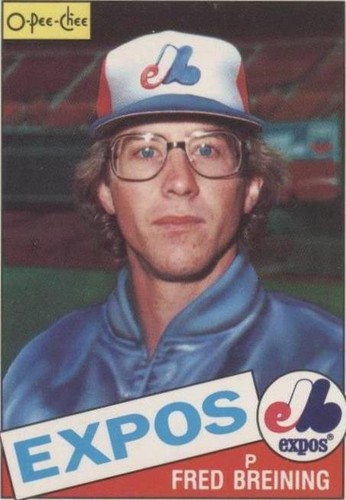 1985 O-Pee-Chee - Fred Breining #36