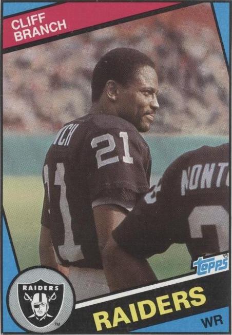1984 Topps Cliff Branch #104