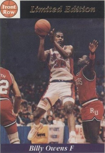 1991-92 Front Row Limited Edition Billy Owens - Billy Owens #2