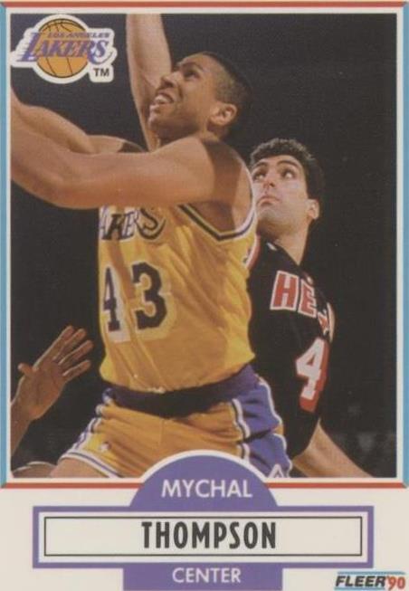1990-91 Fleer - Mychal Thompson #95