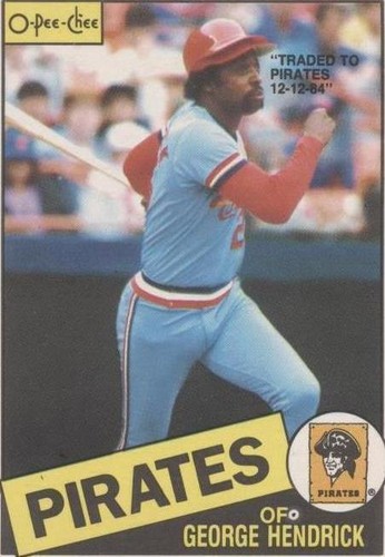 1985 O-Pee-Chee - George Hendrick #60