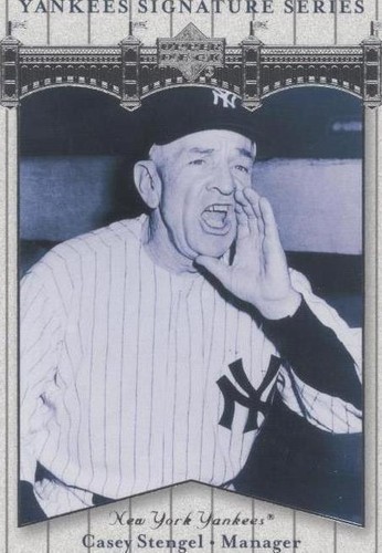 2003 Upper Deck Yankees Signature Series - Casey Stengel #14