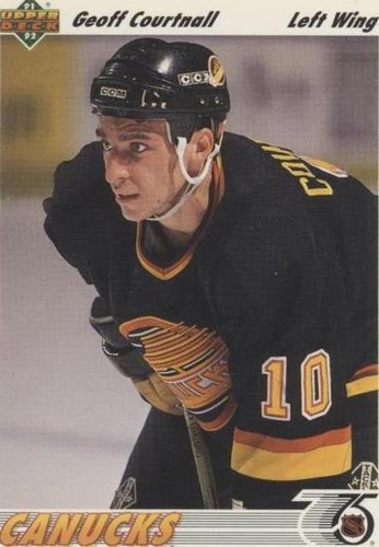 1991-92 Upper Deck - Geoff Courtnall #467