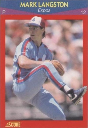 1990 Score Superstars - Mark Langston #96