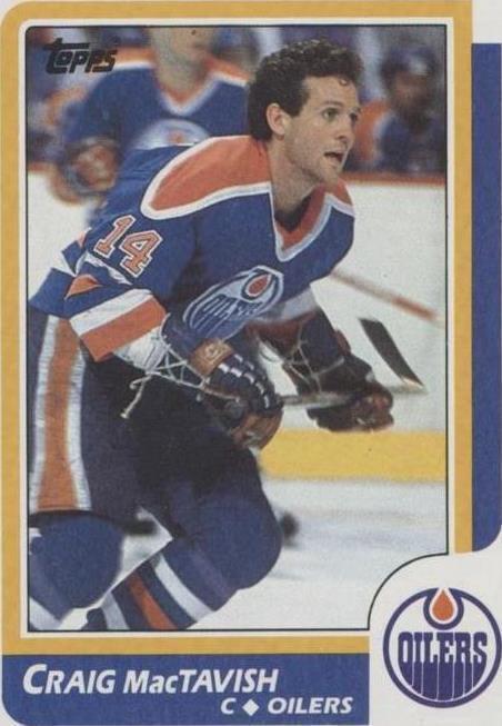 1986-87 Topps - Craig MacTavish #178