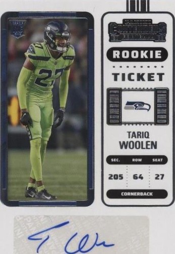 2022 Leaf Pro Set Rookie Autographs White Tariq Woolen USTA