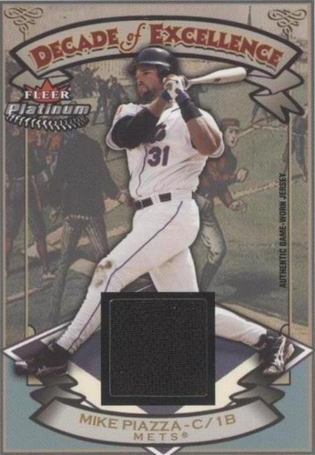2005 Fleer Platinum - Mike Piazza #DE-MP