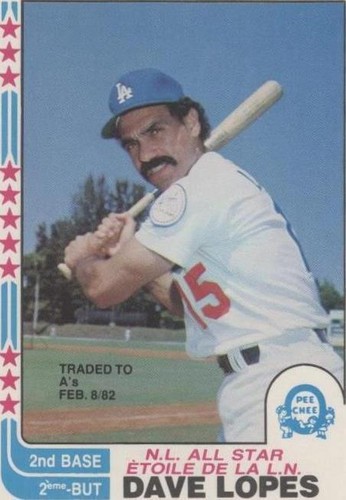 1982 O-Pee-Chee - Davey Lopes #338