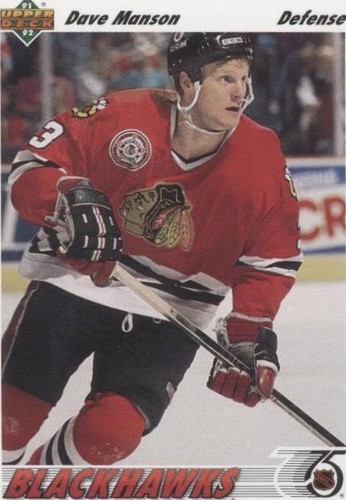 1991-92 Upper Deck - Dave Manson #280
