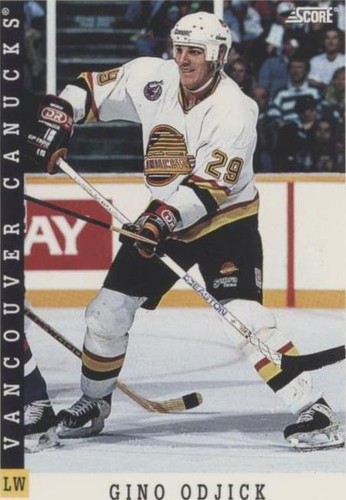 1993-94 Score - Gino Odjick #385
