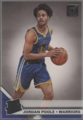 2019 donruss optic jordan poole Auto サイン Jordan Poole 2019-20 Panini Donruss OPTIC Signature Series