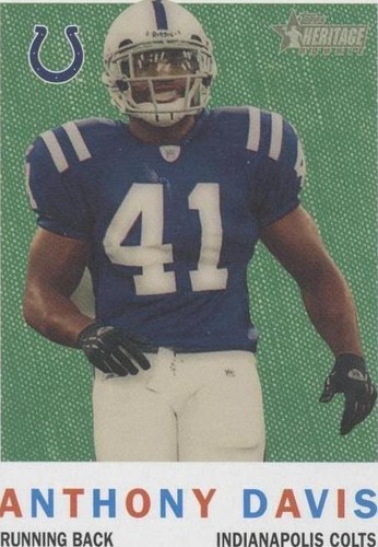 2005 Topps Heritage Anthony Davis #244