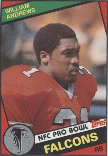 1984 Topps William Andrews #209