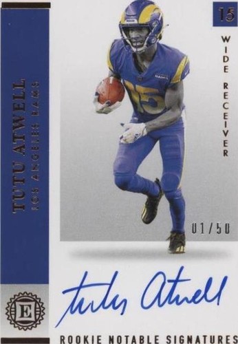 2021 Panini Encased Tutu Atwell #RNS-TA