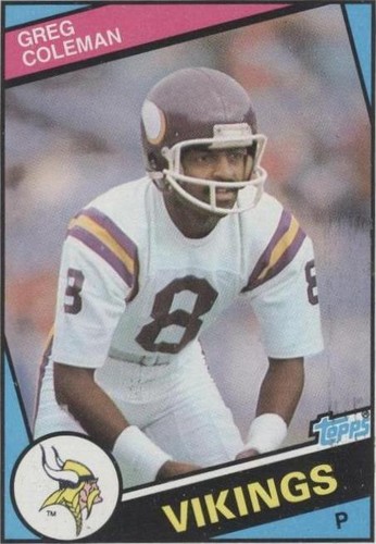 1984 Topps Greg Coleman #290