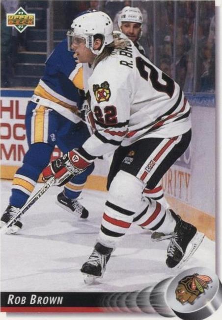 1992-93 Upper Deck - Rob Brown #387