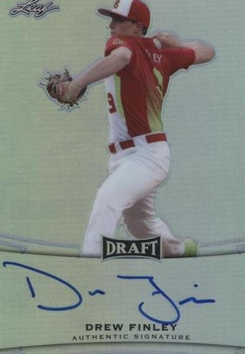 2015 Leaf Metal Draft - Drew Finley #BA-DF1