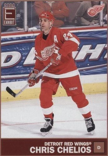 2003-04 Pacific Exhibit - Chris Chelios #51