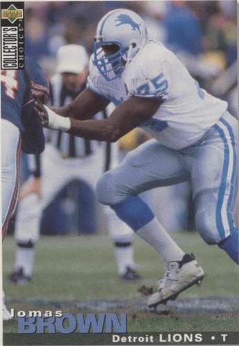 1995 Upper Deck Collector's Choice Lomas Brown #100