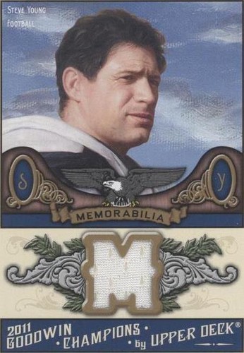 2011 Upper Deck Goodwin Champions Steve Young #M-YO
