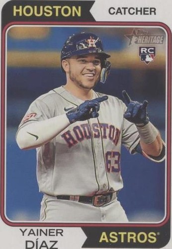 topps 2023 YAINER DIAZ ジャイネル・ディアス　5シリ Yainer Diaz 2023 Topps Chrome #RA-YD Rookie Autographs Price