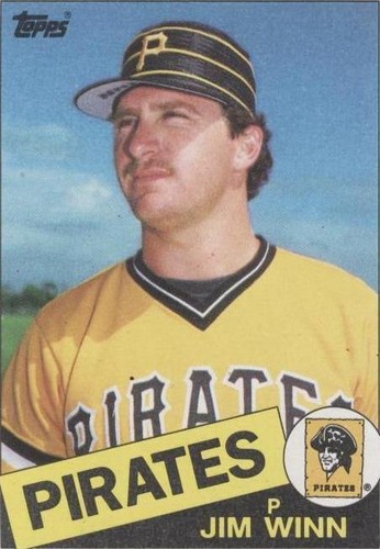メジャーリーガー Jim T バット付きカード 1987 Topps Jim Winn #262 (EX) | eBay