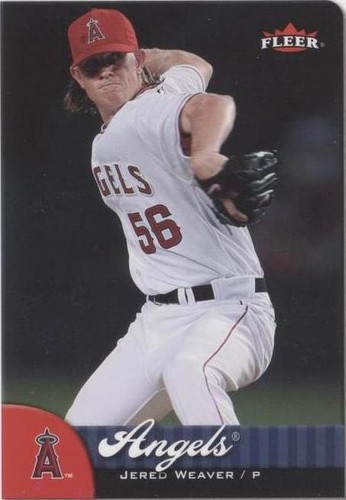 2007 Fleer - Jered Weaver #180